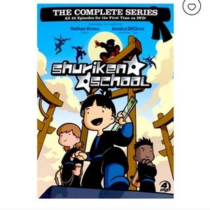 DVD Shuriken School The Complete Series 4 DVDs Kids Ninjas